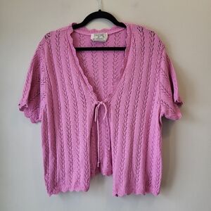 Northern Traditions Pink Knit Sweater